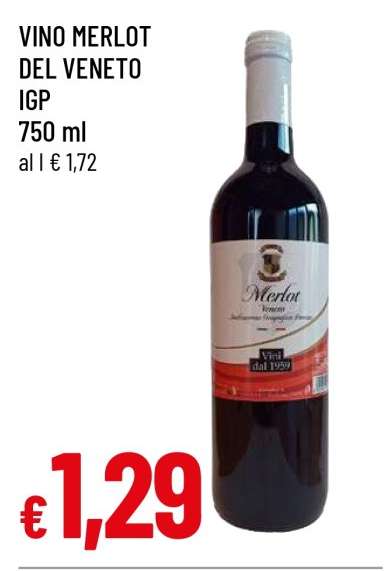 VINO MERLOT DEL VENETO IGP