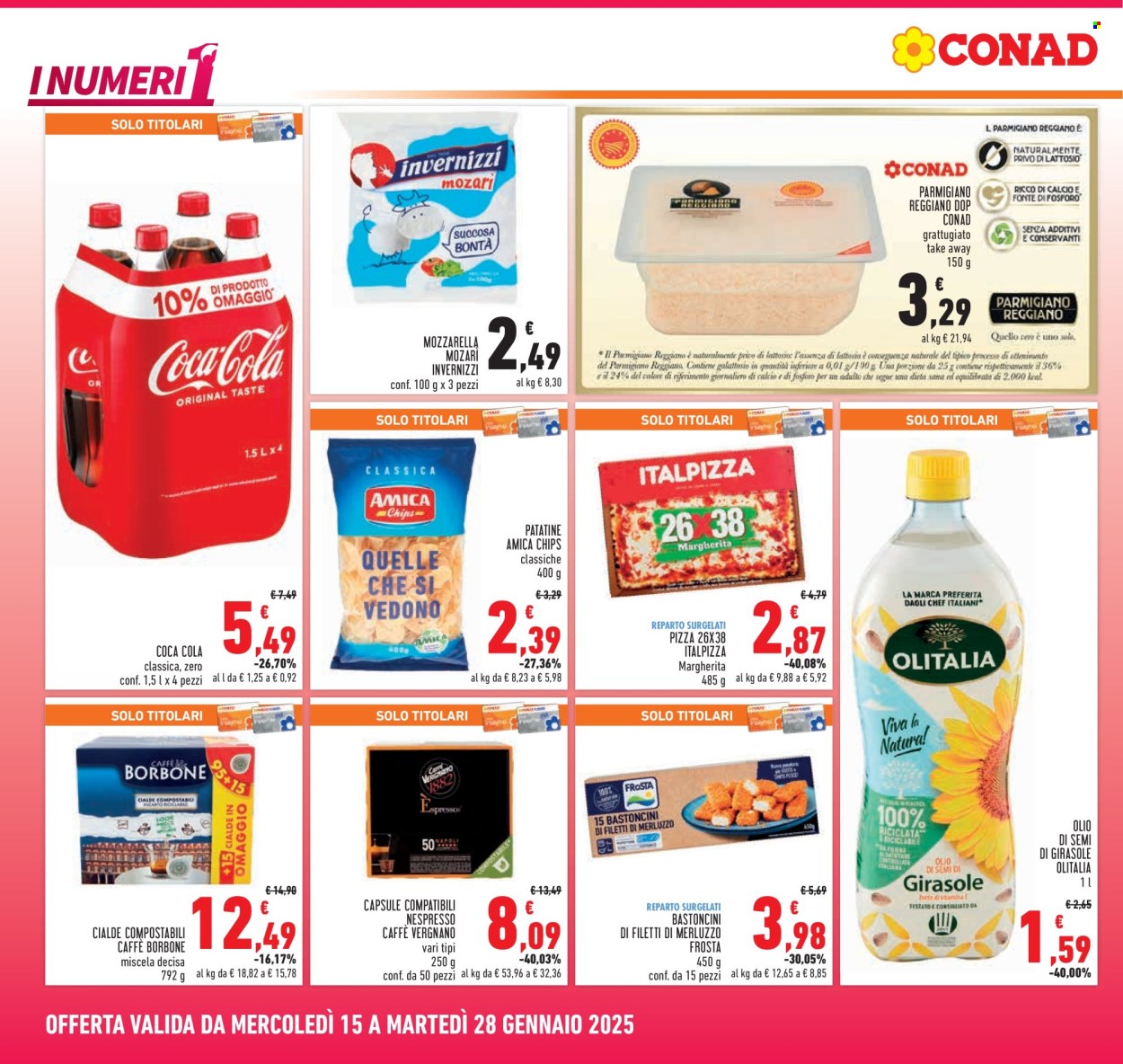 Volantino Conad - 15/1/2025 - 28/1/2025. Pagina 1