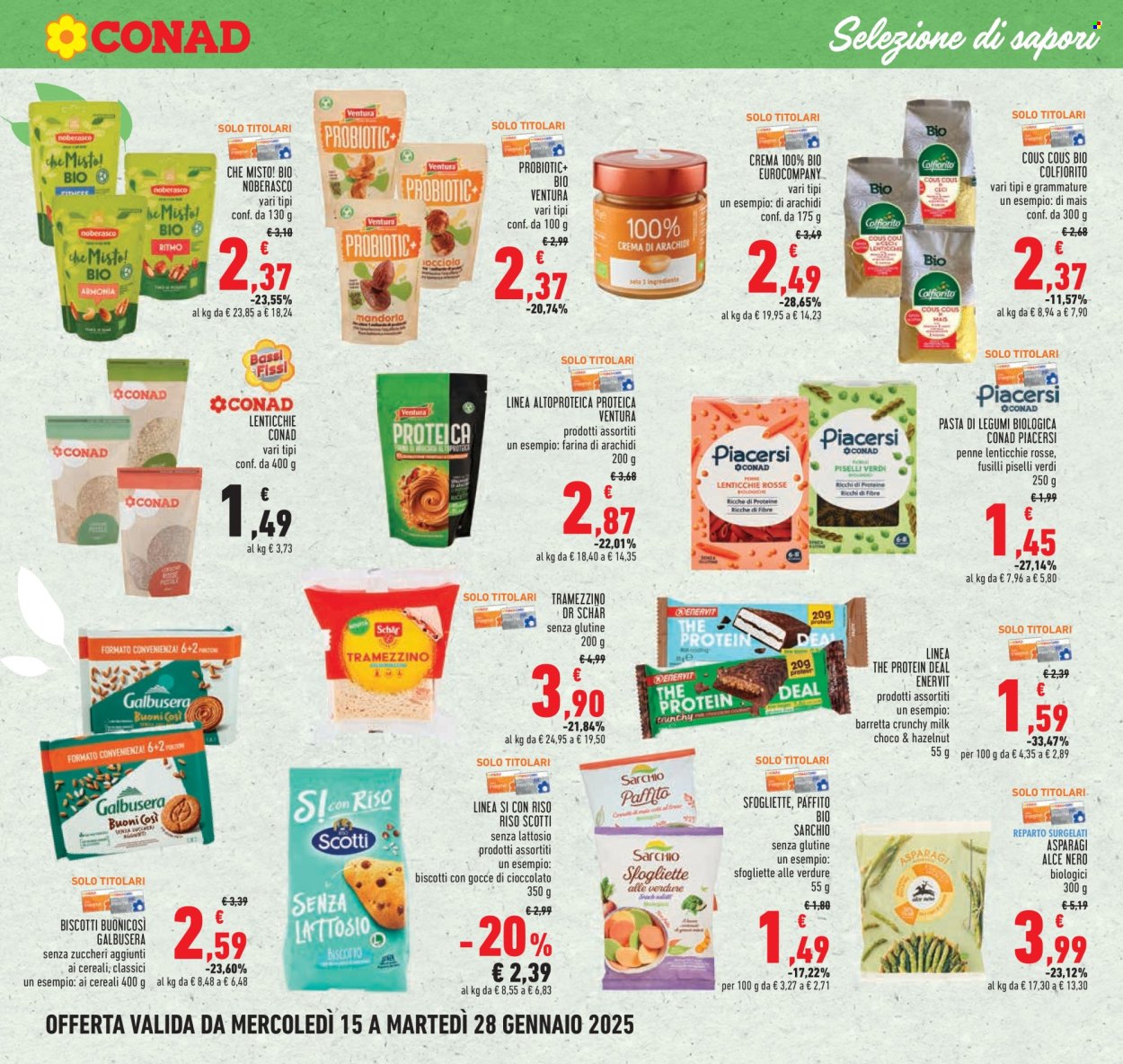 Volantino Conad - 15/1/2025 - 28/1/2025. Pagina 1