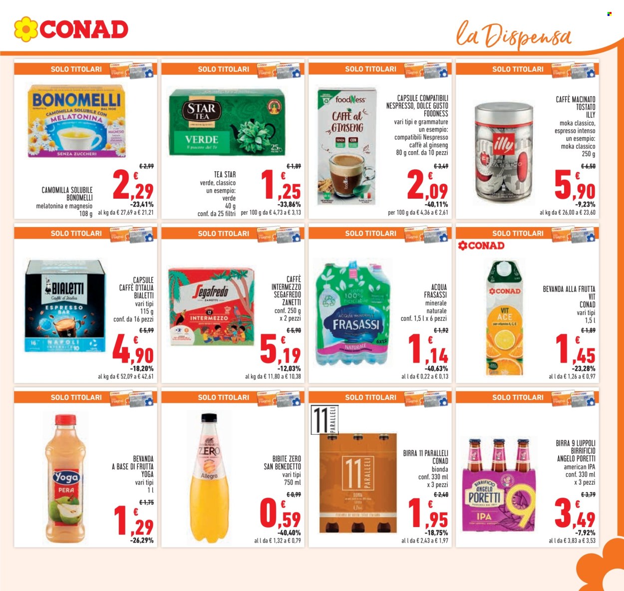 Volantino Conad - 15/1/2025 - 28/1/2025. Pagina 1