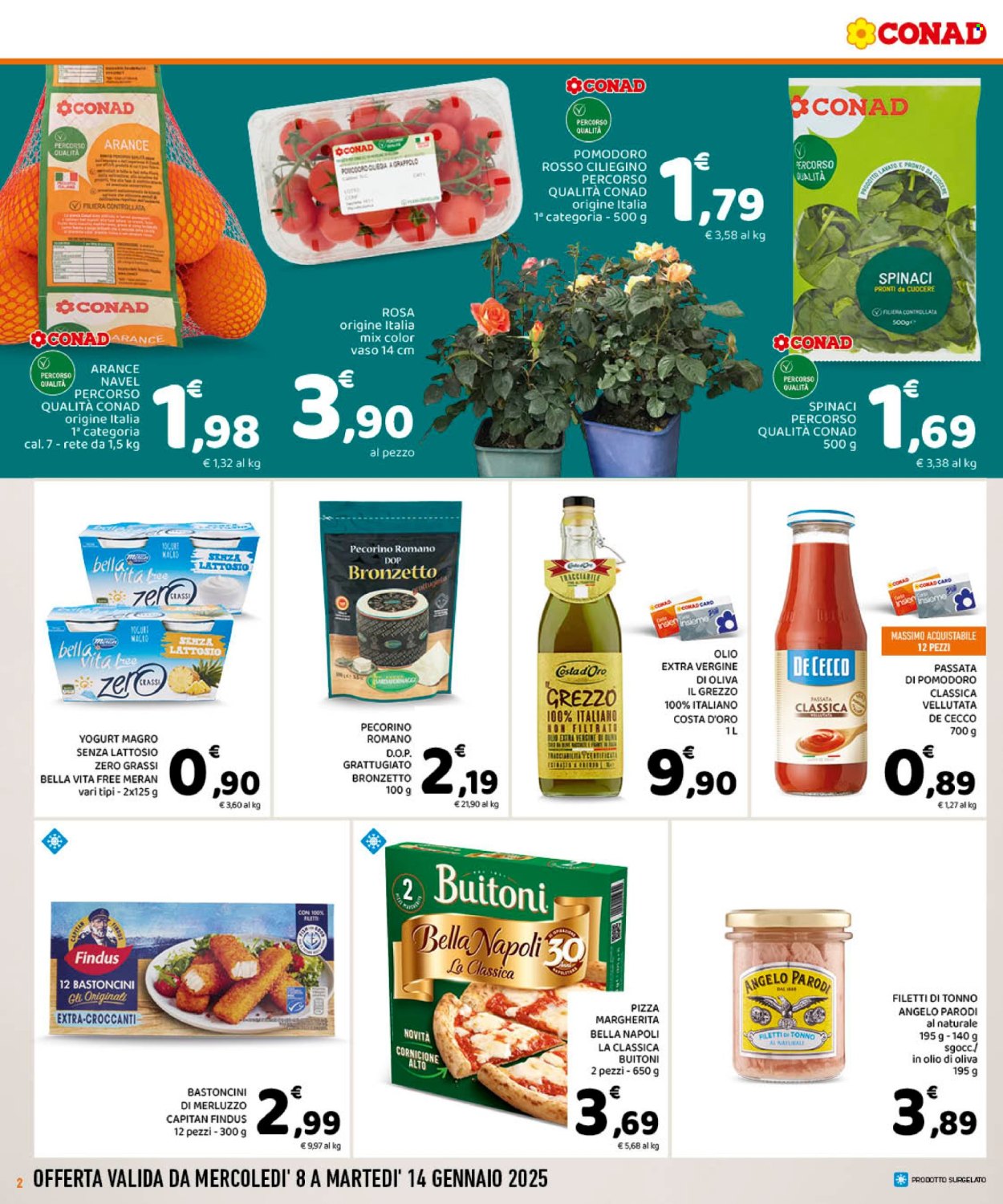 Volantino Conad - 8/1/2025 - 14/1/2025. Pagina 1