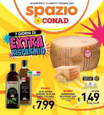 Volantino Spazio Conad - 21/1/2025 - 27/1/2025.