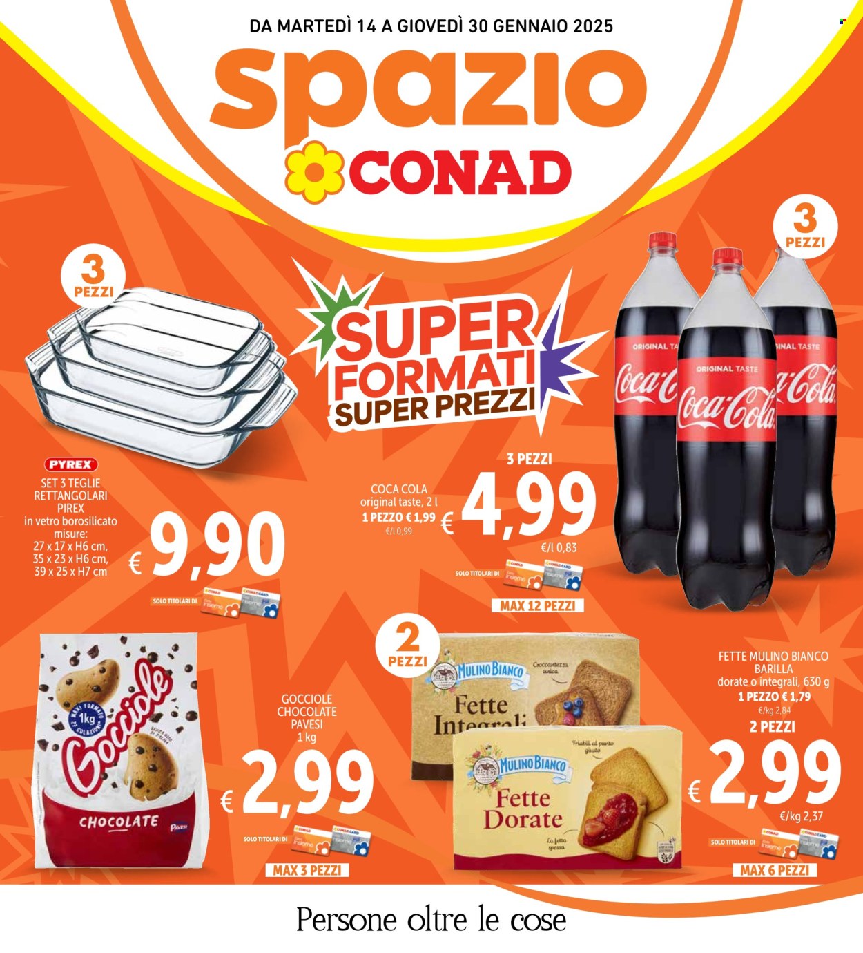 Volantino Spazio Conad - 14/1/2025 - 30/1/2025. Pagina 1