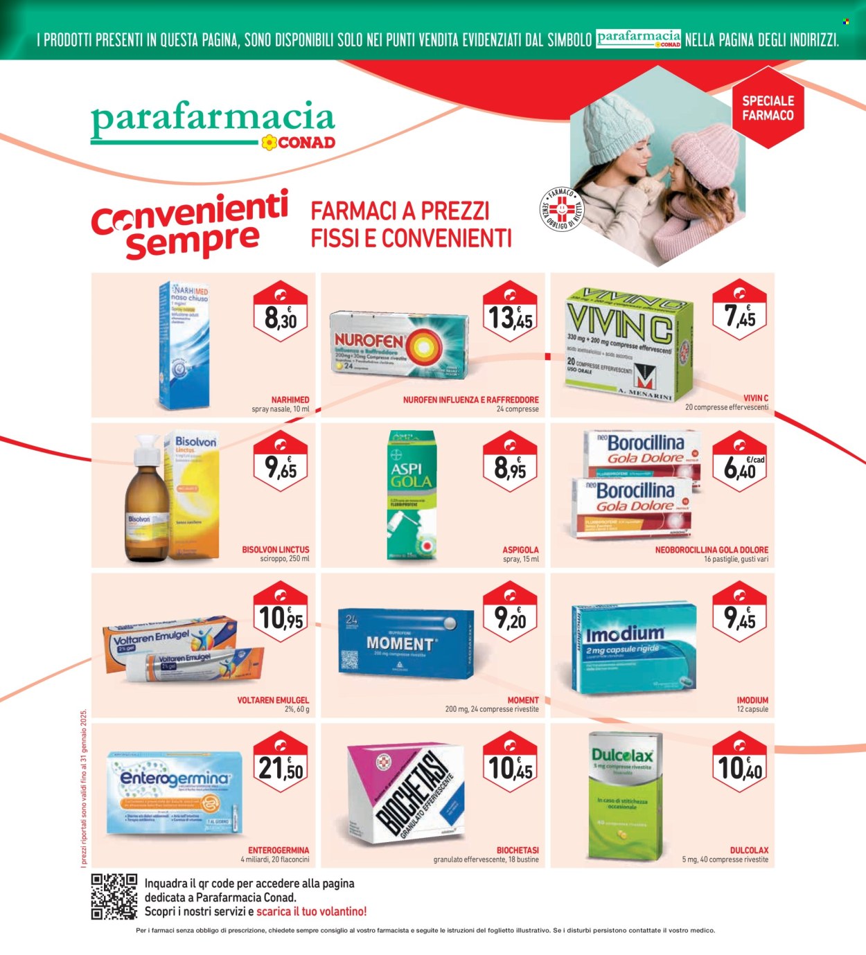 Volantino Conad - 15/1/2025 - 28/1/2025. Pagina 1