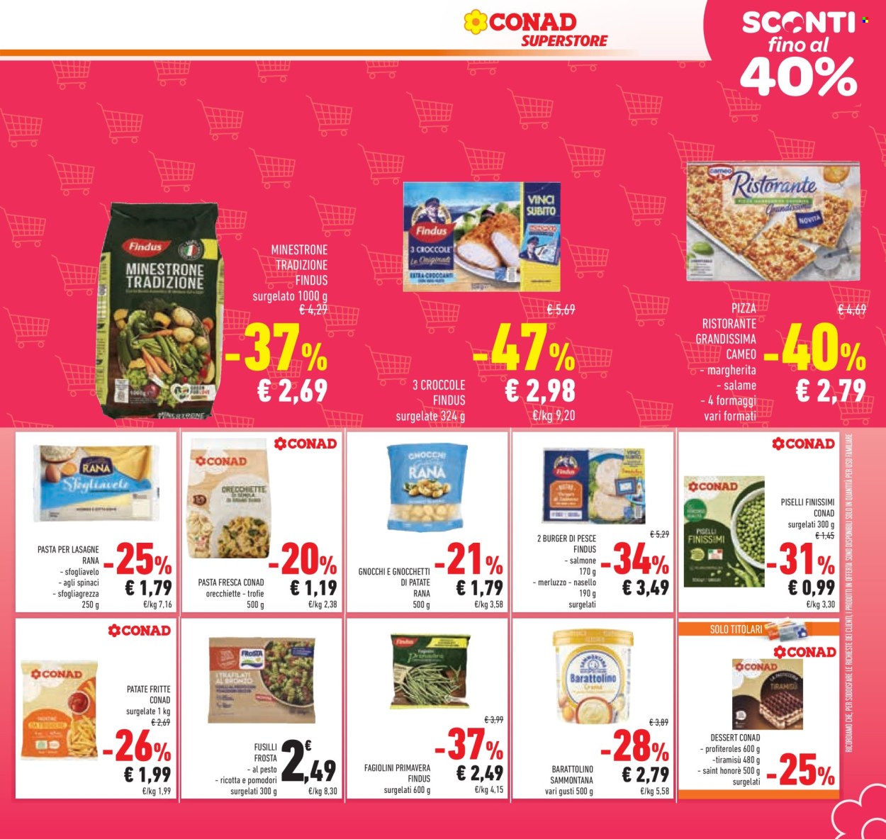 Volantino Conad Superstore - 15/1/2025 - 28/1/2025. Pagina 1