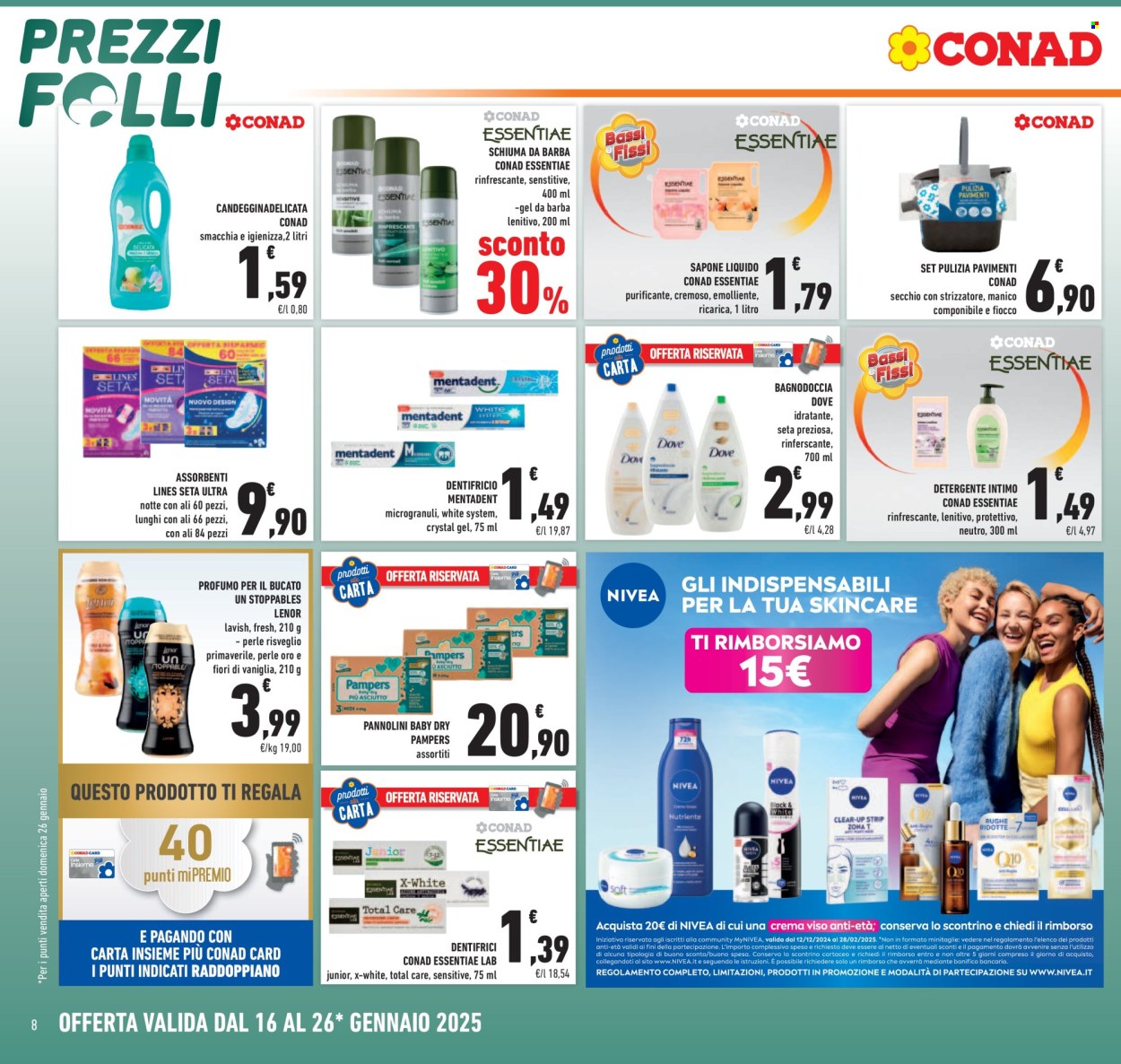 Volantino Conad - 16/1/2025 - 26/1/2025. Pagina 1