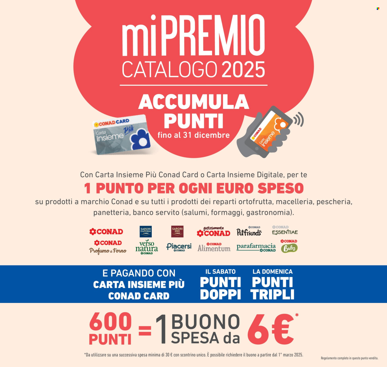 Volantino Conad - 16/1/2025 - 26/1/2025. Pagina 1