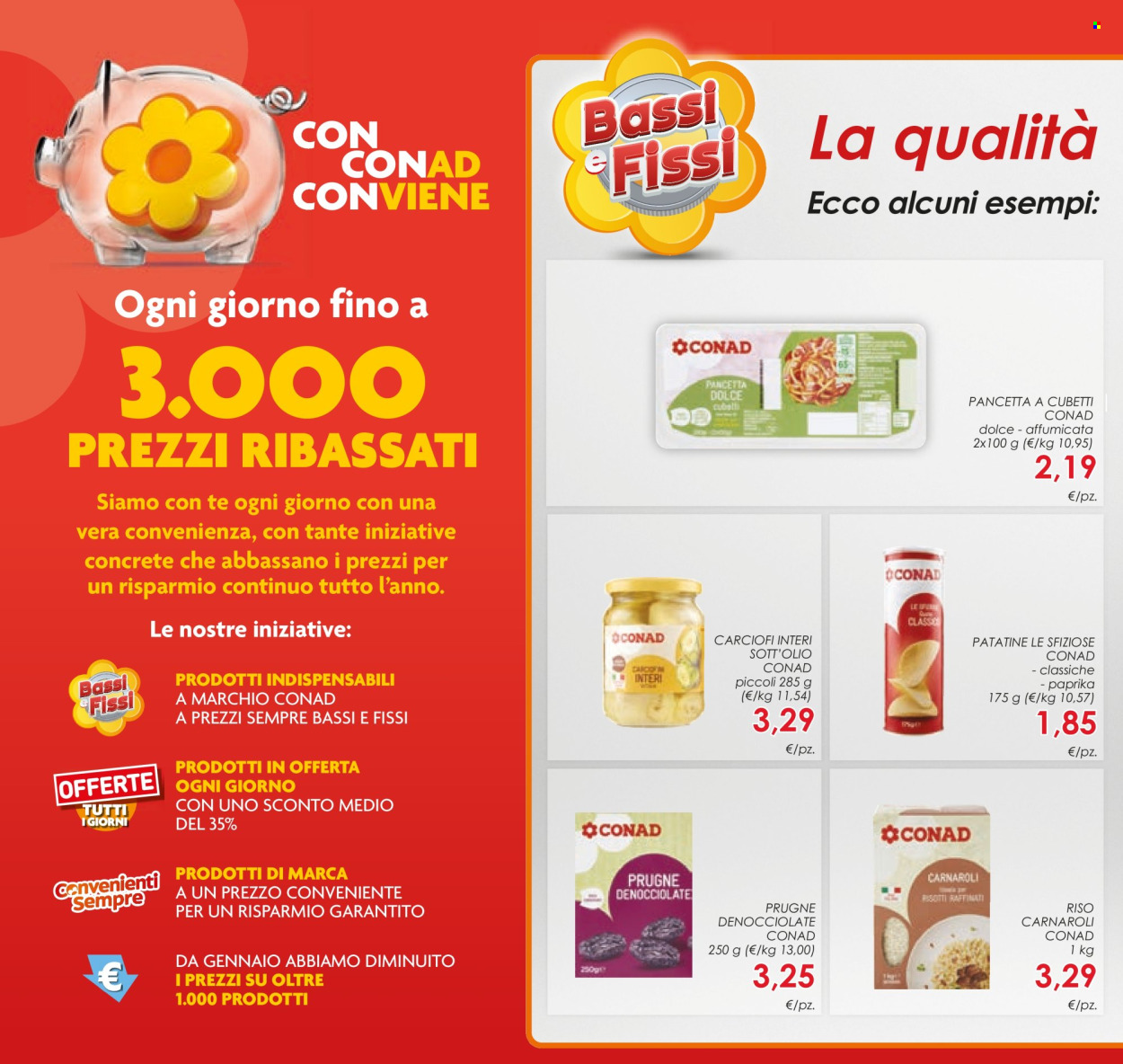 Volantino Conad - 15/1/2025 - 28/1/2025. Pagina 1