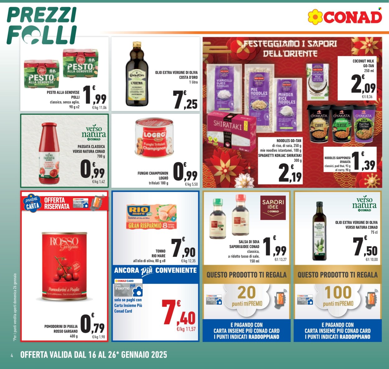 Volantino Conad - 16/1/2025 - 26/1/2025. Pagina 1