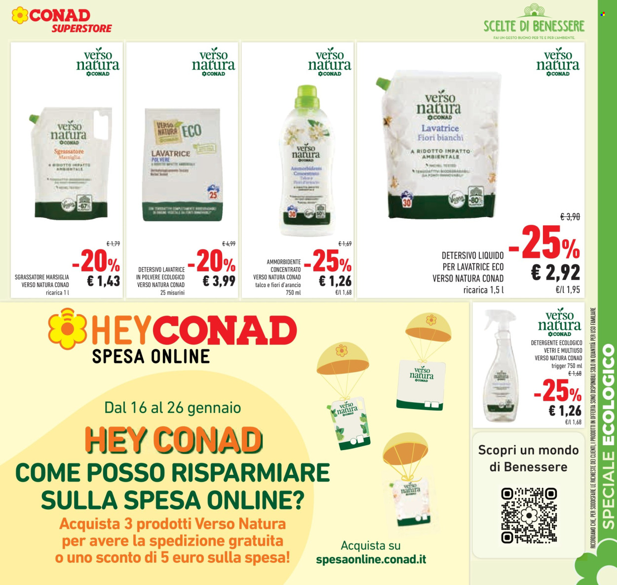 Volantino Conad Superstore - 15/1/2025 - 28/1/2025. Pagina 1