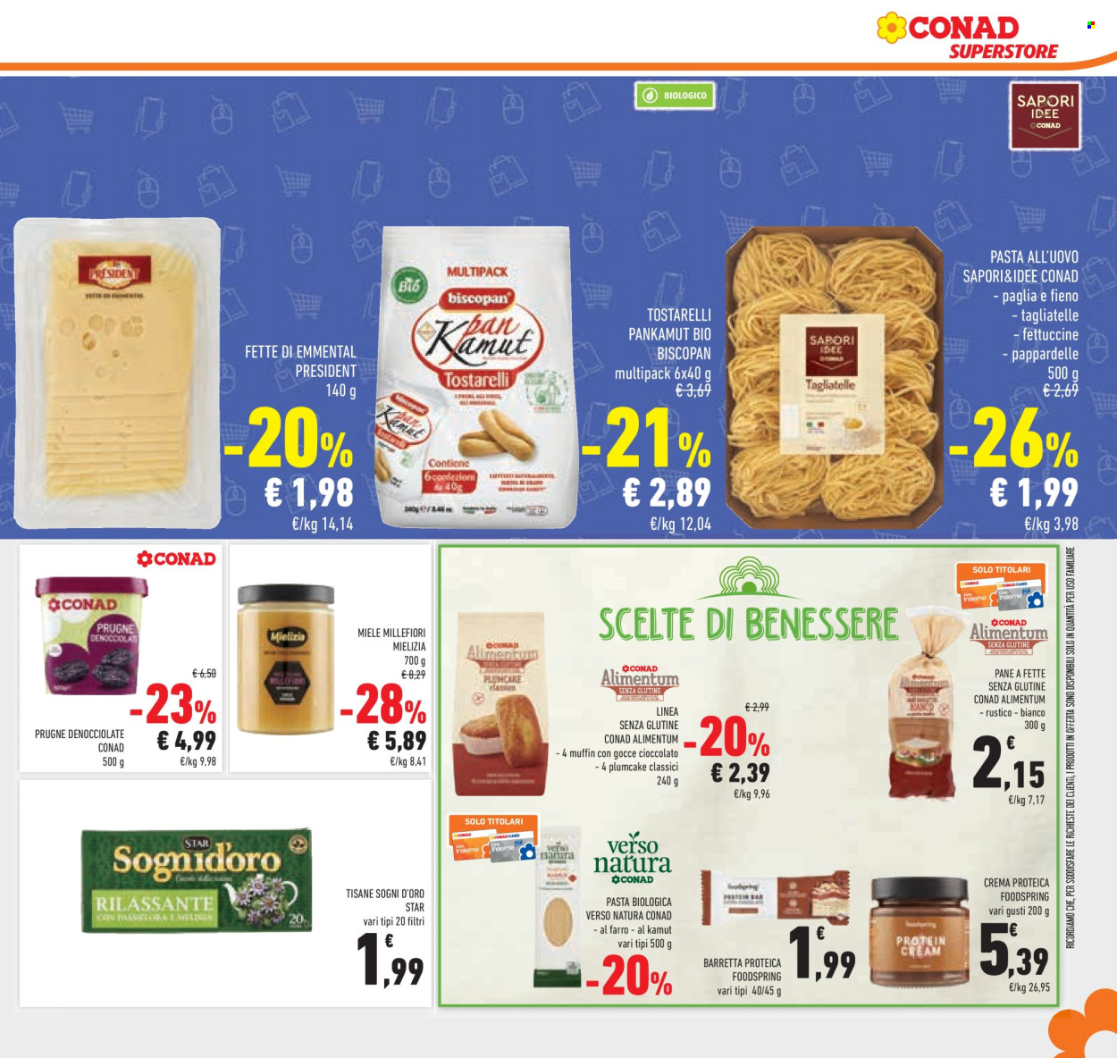 Volantino Conad Superstore - 15/1/2025 - 28/1/2025. Pagina 1