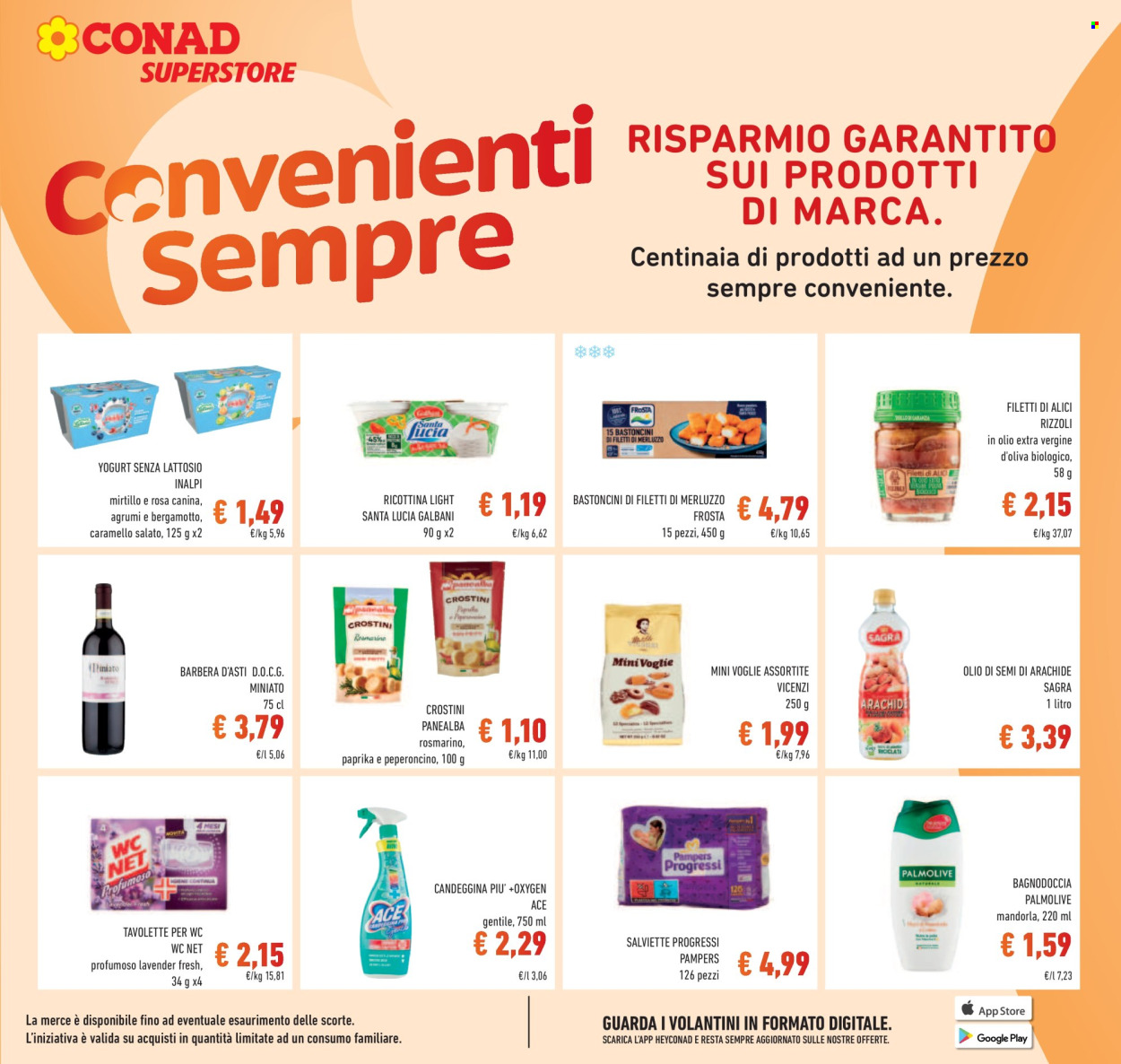 Volantino Conad Superstore - 16/1/2025 - 26/1/2025. Pagina 1