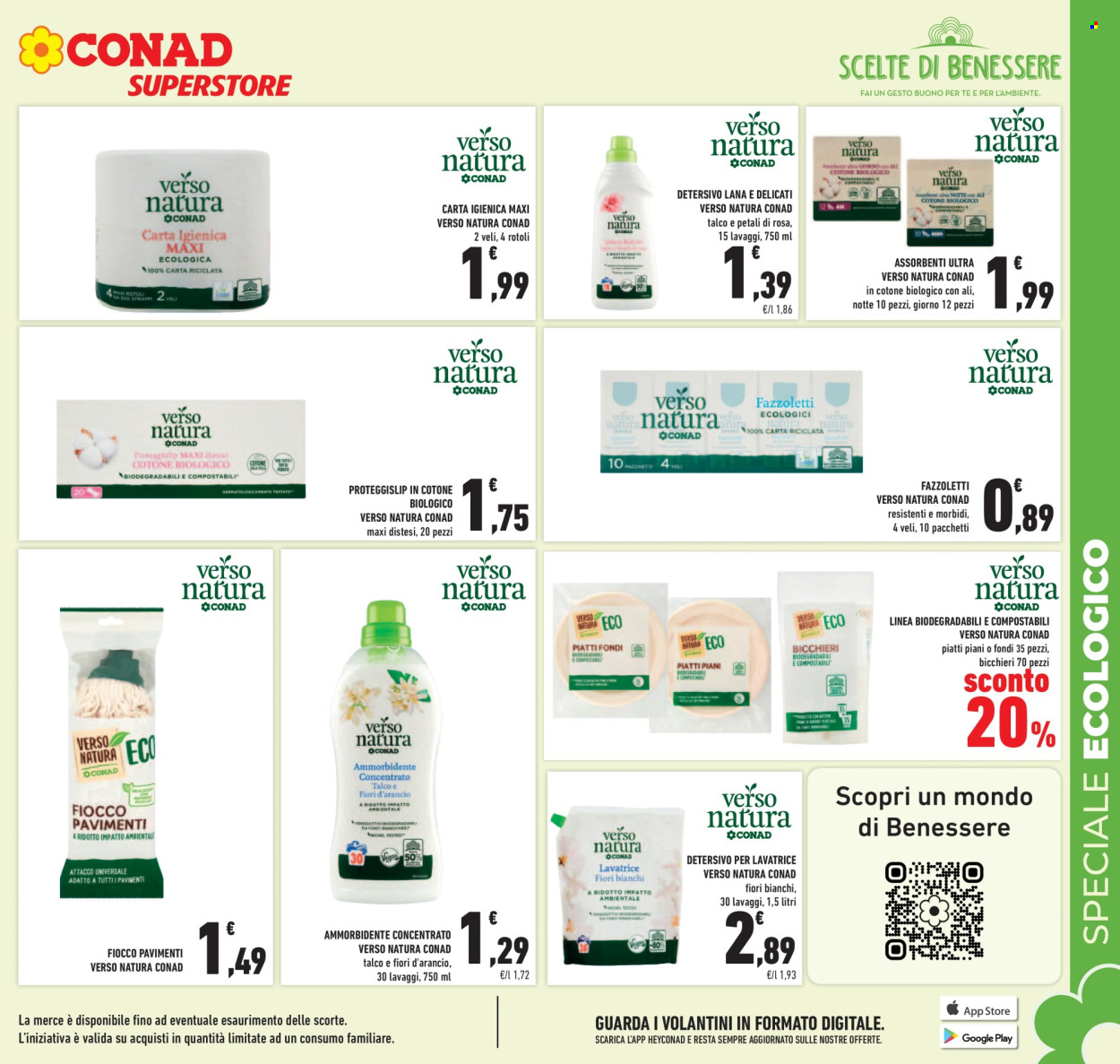 Volantino Conad Superstore - 16/1/2025 - 26/1/2025. Pagina 1