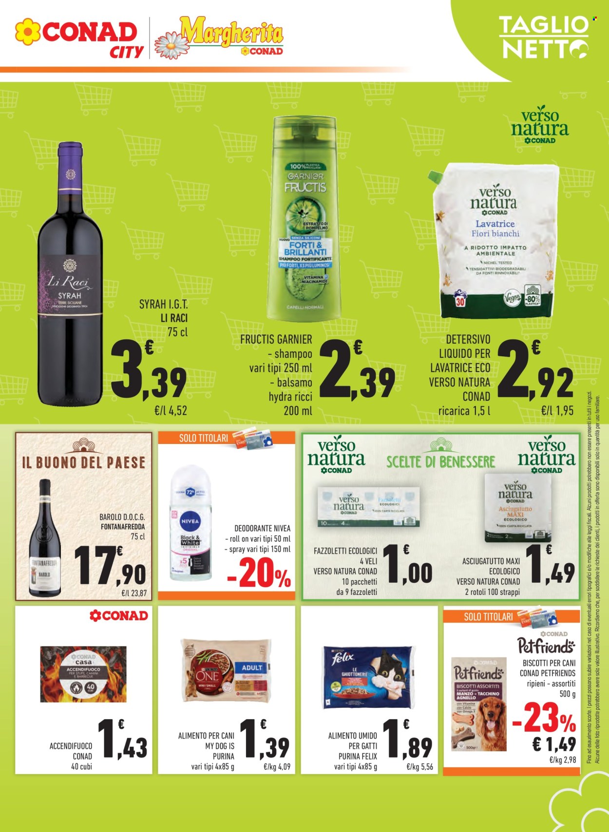 Volantino Margherita Conad - 15/1/2025 - 28/1/2025. Pagina 1