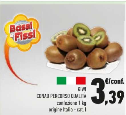 KIWI CONAD PERCORSO QUALITÀ