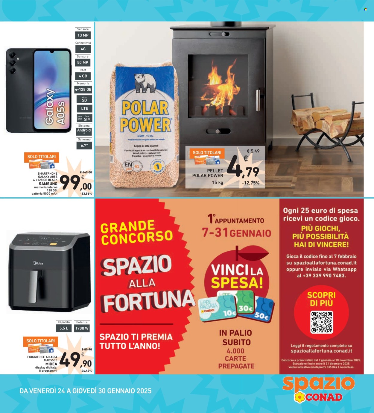 Volantino Spazio Conad - 17/1/2025 - 30/1/2025. Pagina 1