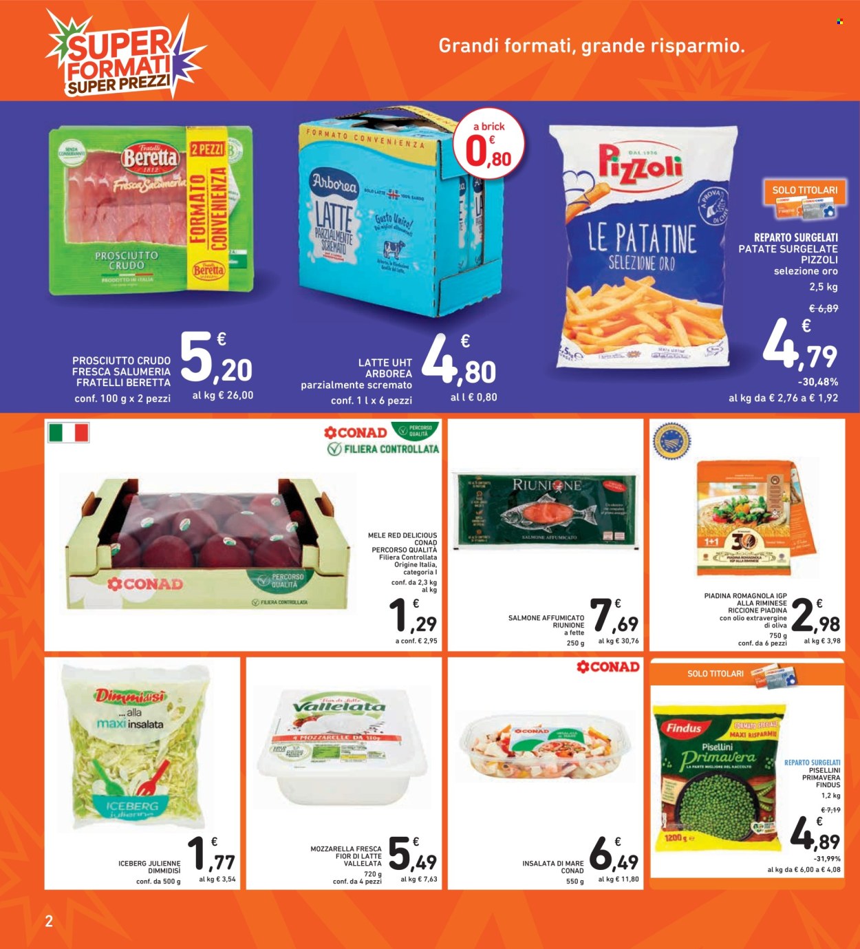 Volantino Spazio Conad - 17/1/2025 - 30/1/2025. Pagina 1