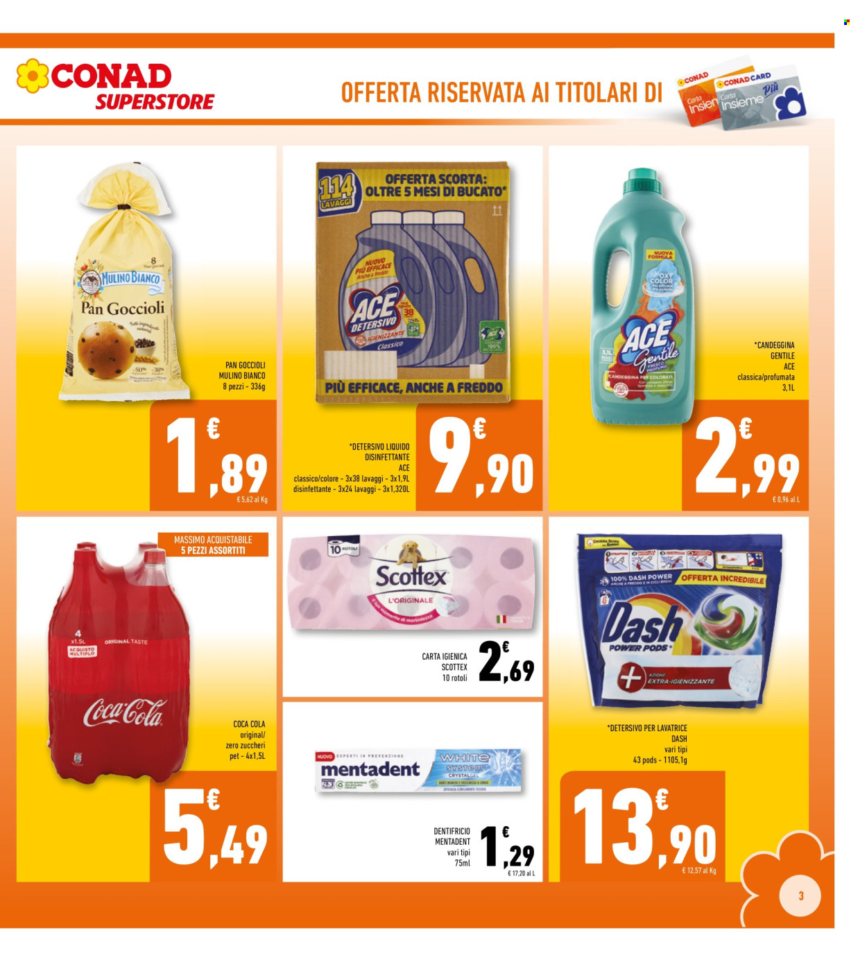 Volantino Conad Superstore - 15/1/2025 - 26/1/2025. Pagina 1