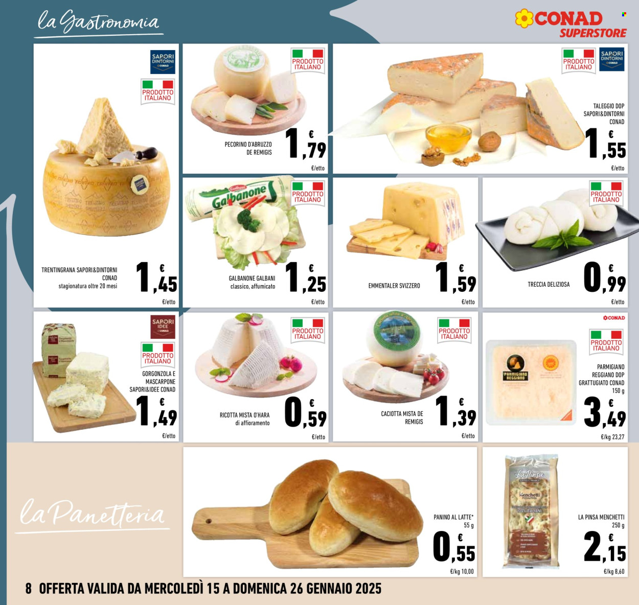 Volantino Conad Superstore - 15/1/2025 - 26/1/2025. Pagina 1