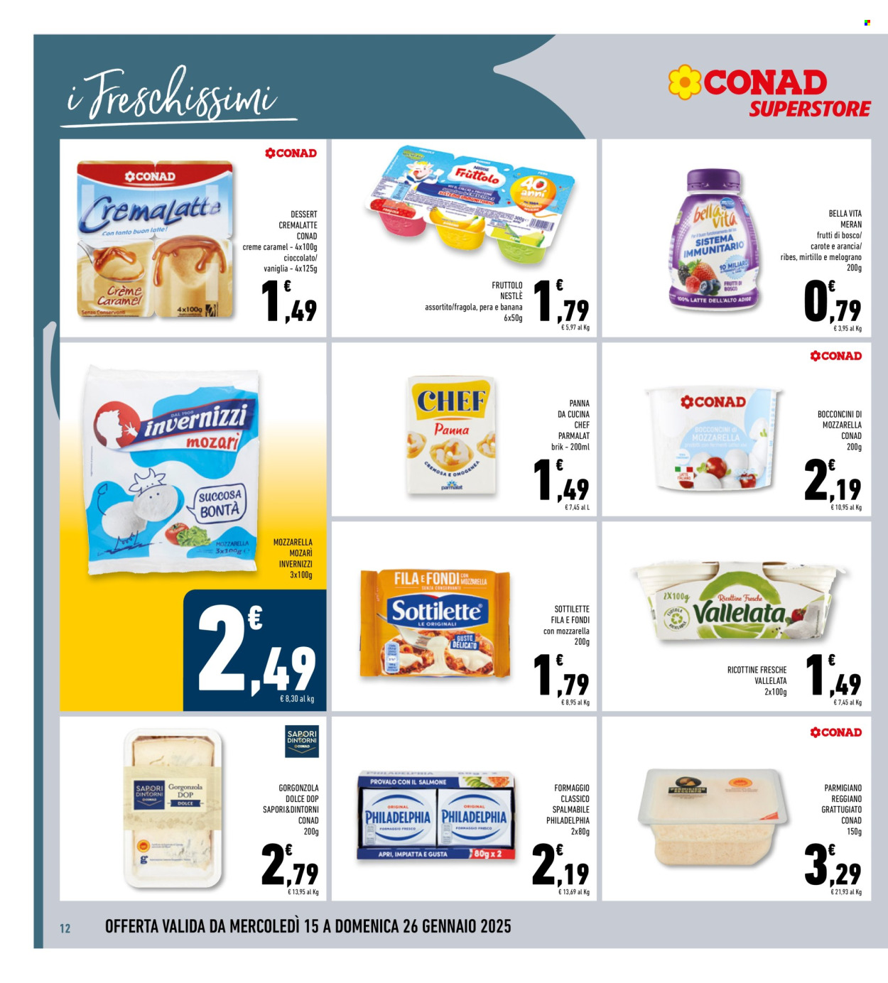 Volantino Conad Superstore - 15/1/2025 - 26/1/2025. Pagina 1