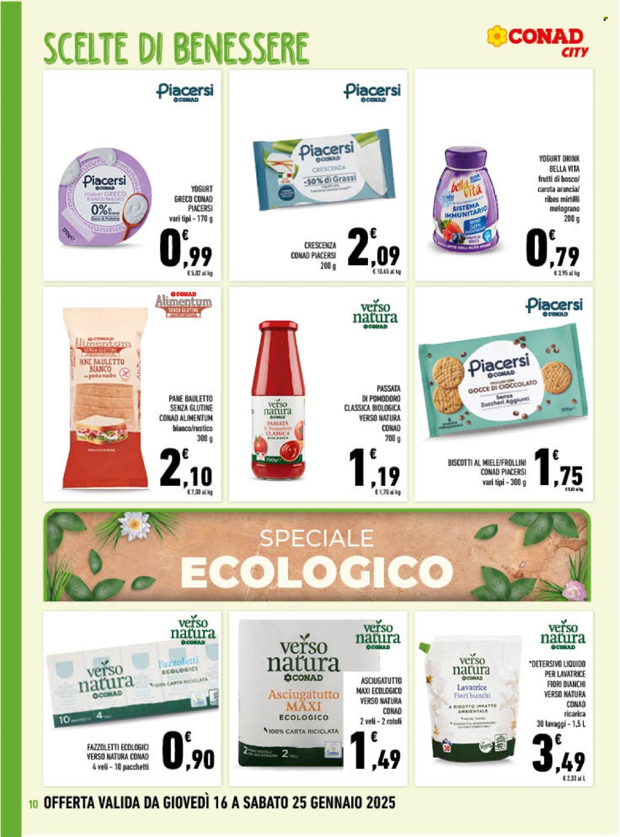 Volantino Conad - 16/1/2025 - 25/1/2025. Pagina 1