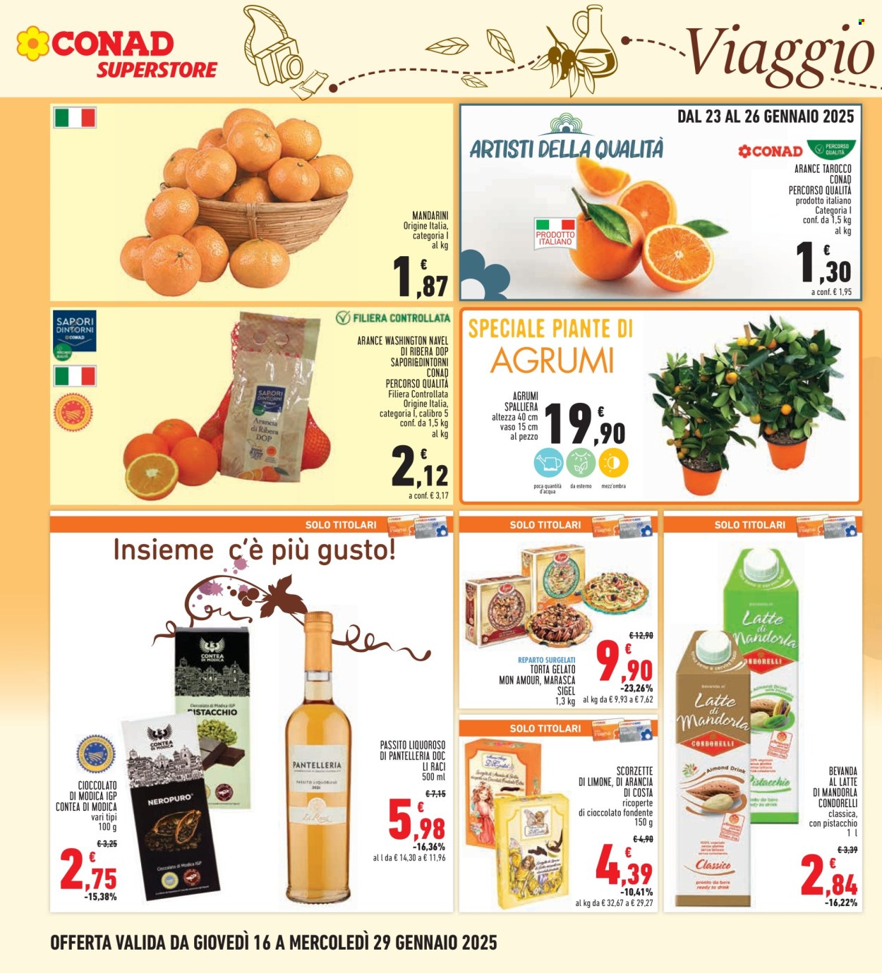 Volantino Conad - 16/1/2025 - 29/1/2025. Pagina 1