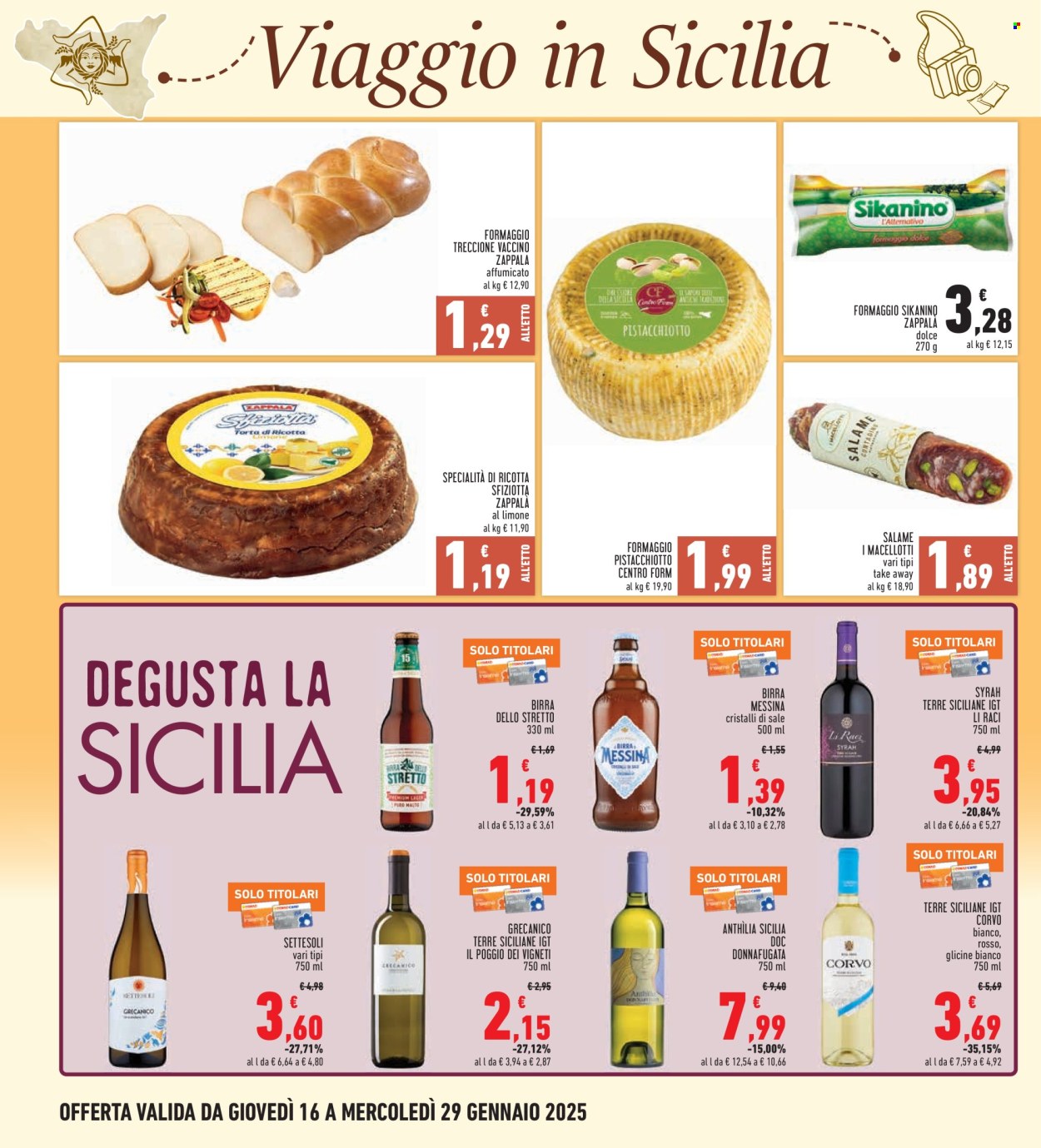 Volantino Conad - 16/1/2025 - 29/1/2025. Pagina 1