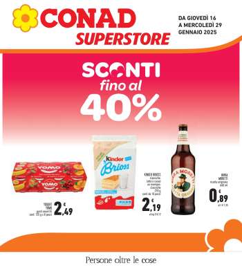 Volantino Conad - 16/1/2025 - 29/1/2025.