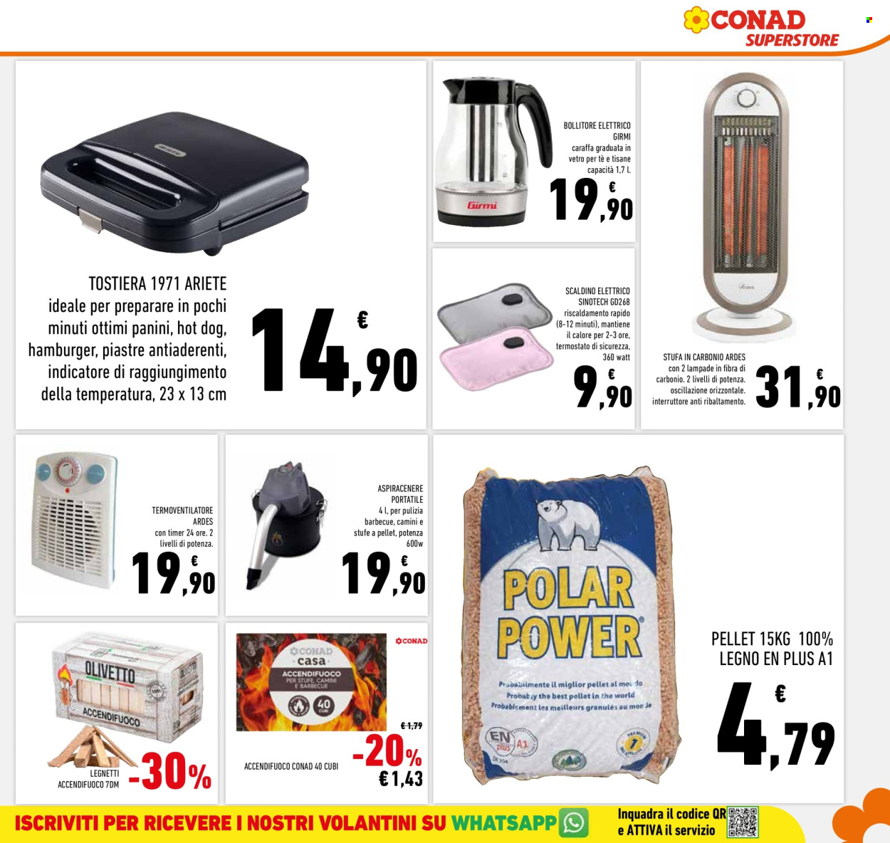 Volantino Conad Superstore - 15/1/2025 - 26/1/2025. Pagina 1