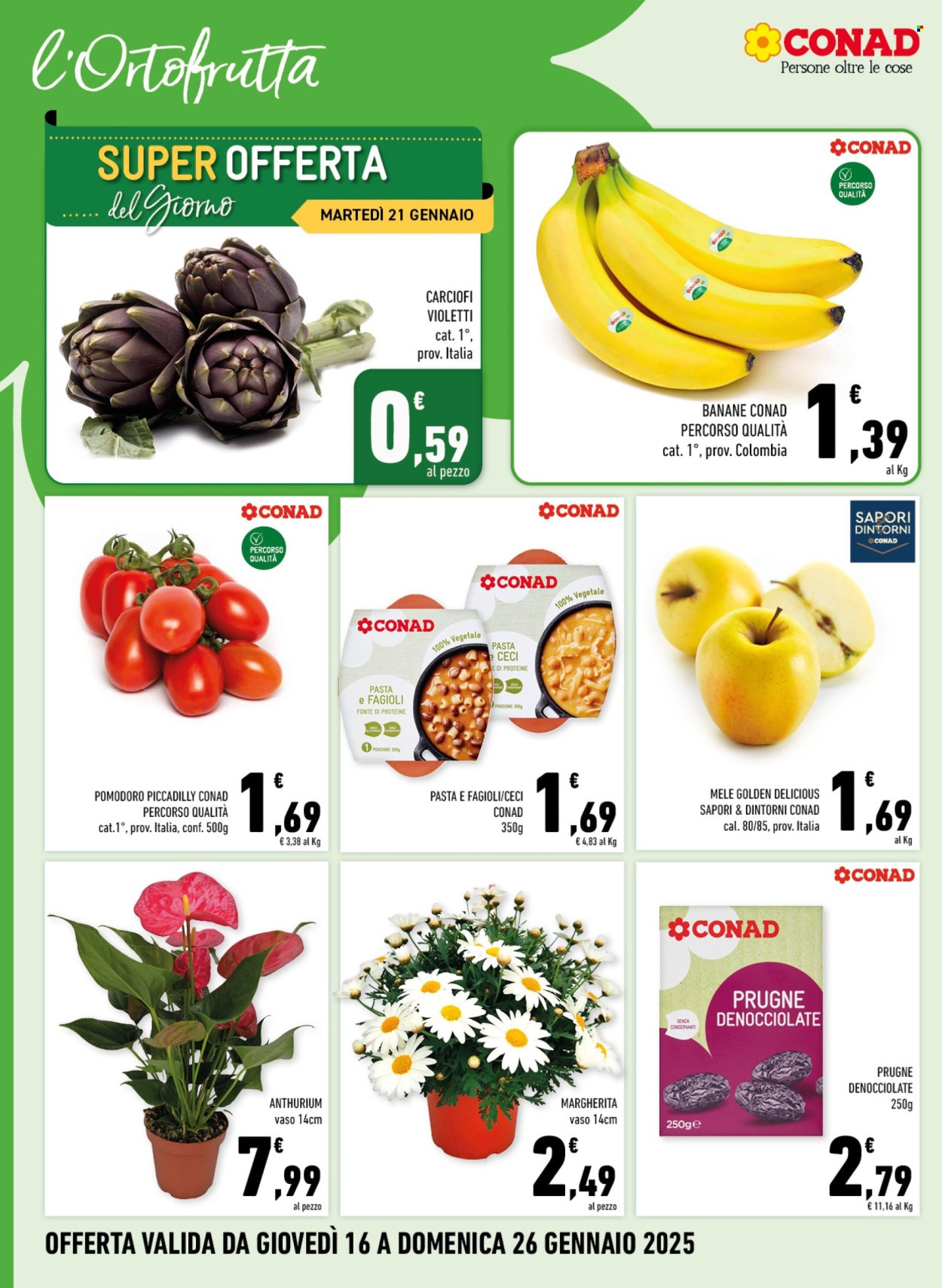 Volantino Conad - 16/1/2025 - 26/1/2025. Pagina 1