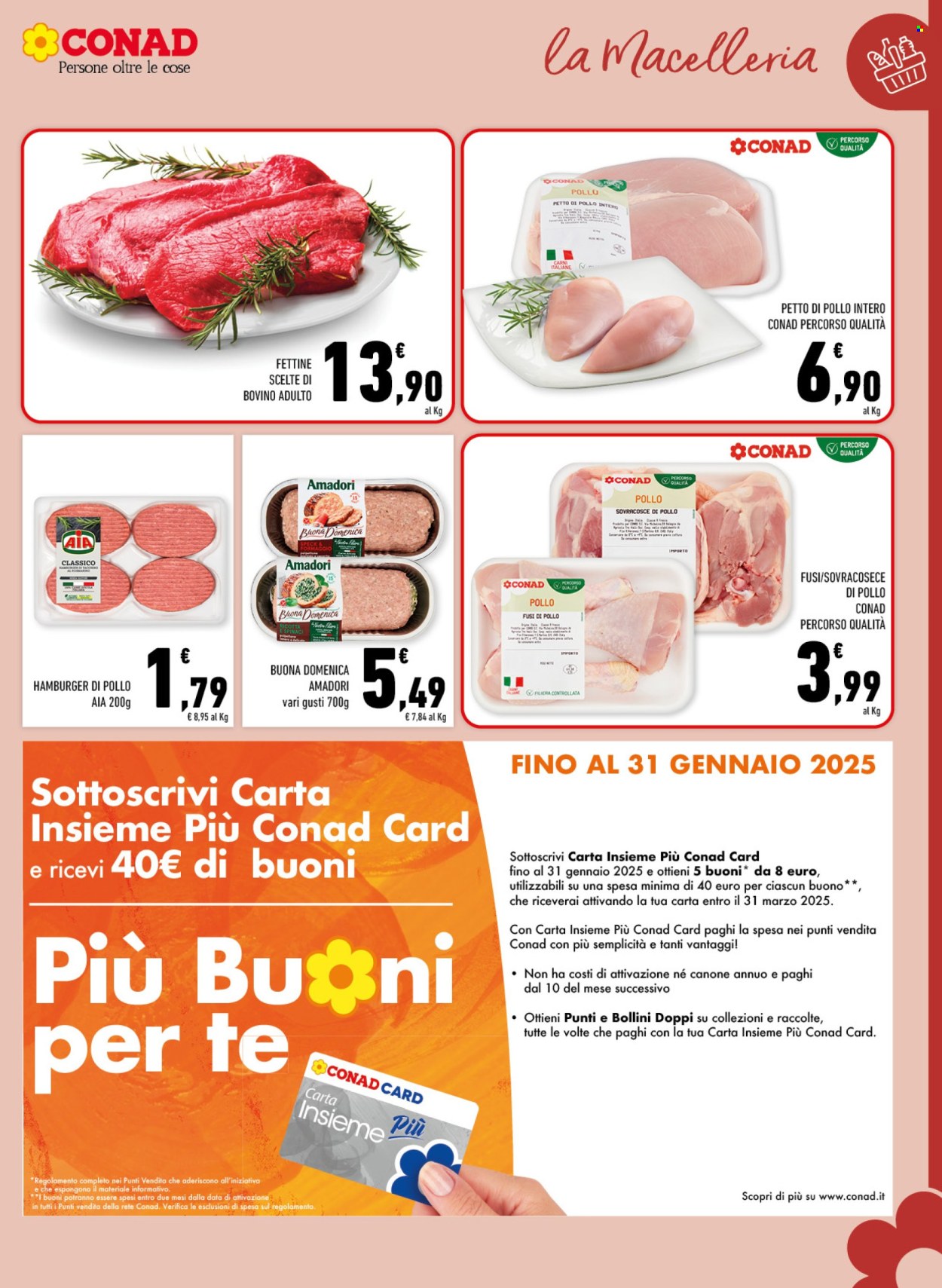 Volantino Conad - 16/1/2025 - 26/1/2025. Pagina 1