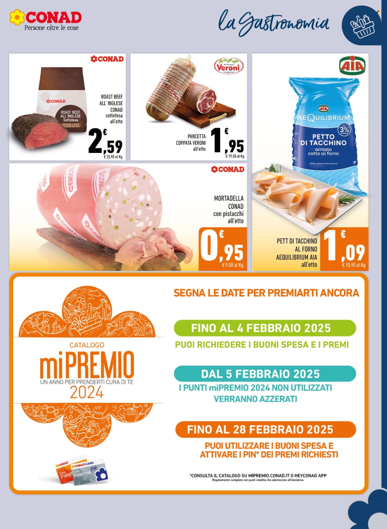 Volantino Conad - 16/1/2025 - 26/1/2025. Pagina 1