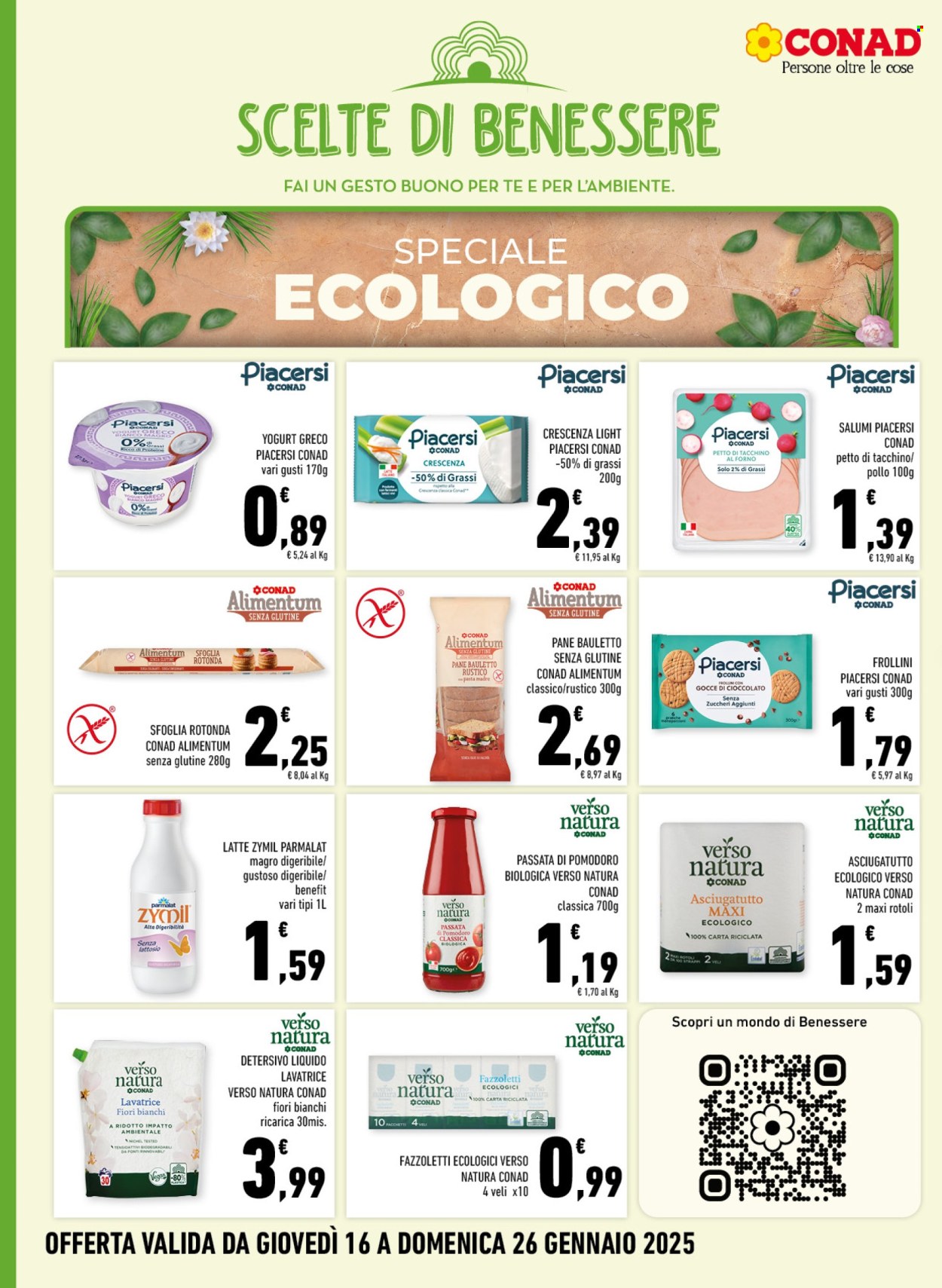 Volantino Conad - 16/1/2025 - 26/1/2025. Pagina 1