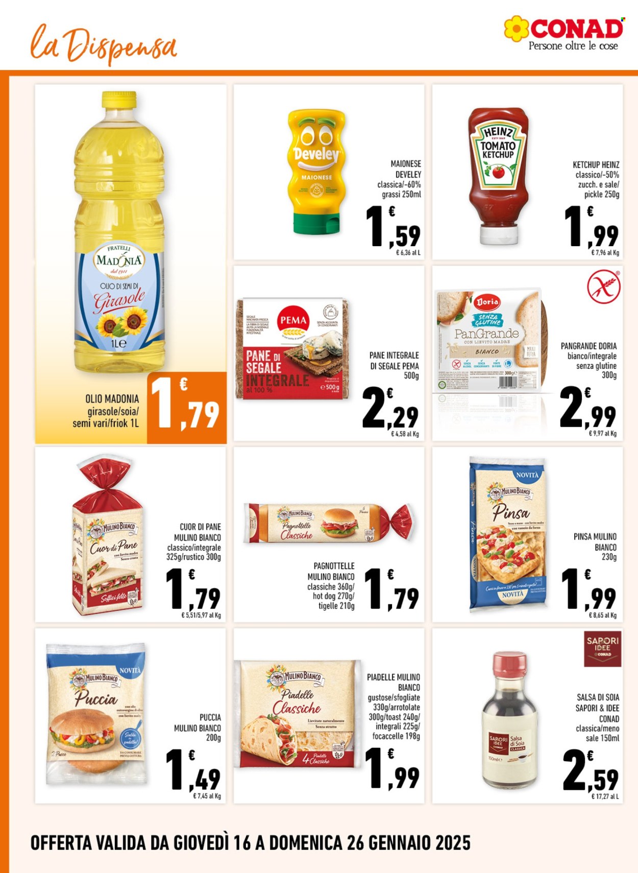 Volantino Conad - 16/1/2025 - 26/1/2025. Pagina 1