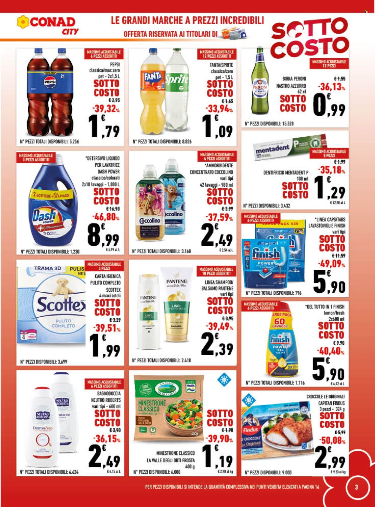 Volantino Conad City - 16/1/2025 - 25/1/2025. Pagina 1