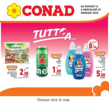 Volantino Conad - 16/1/2025 - 29/1/2025.