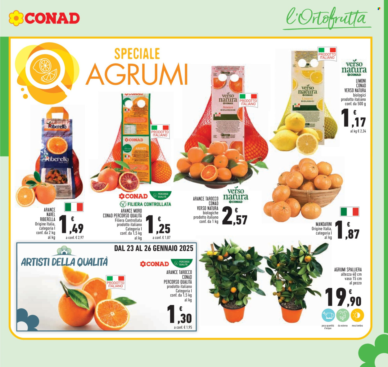 Volantino Conad - 16/1/2025 - 29/1/2025. Pagina 1