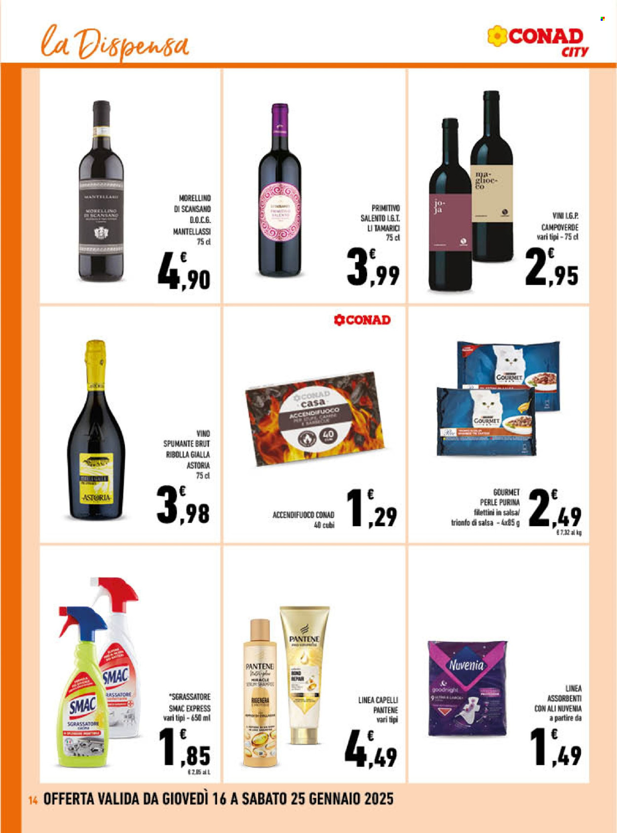 Volantino Conad City - 16/1/2025 - 25/1/2025. Pagina 1