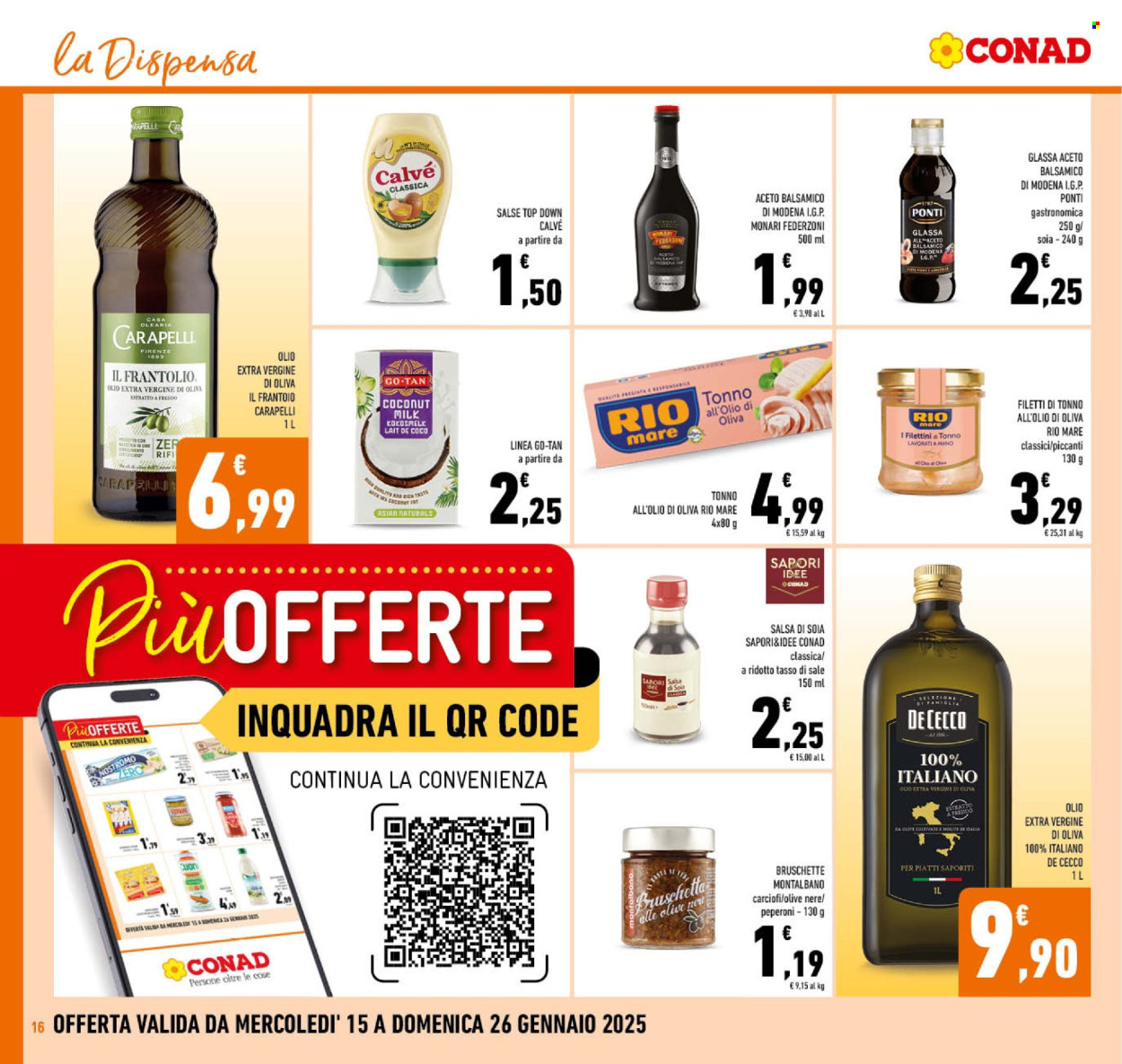 Volantino Conad - 15/1/2025 - 26/1/2025. Pagina 1