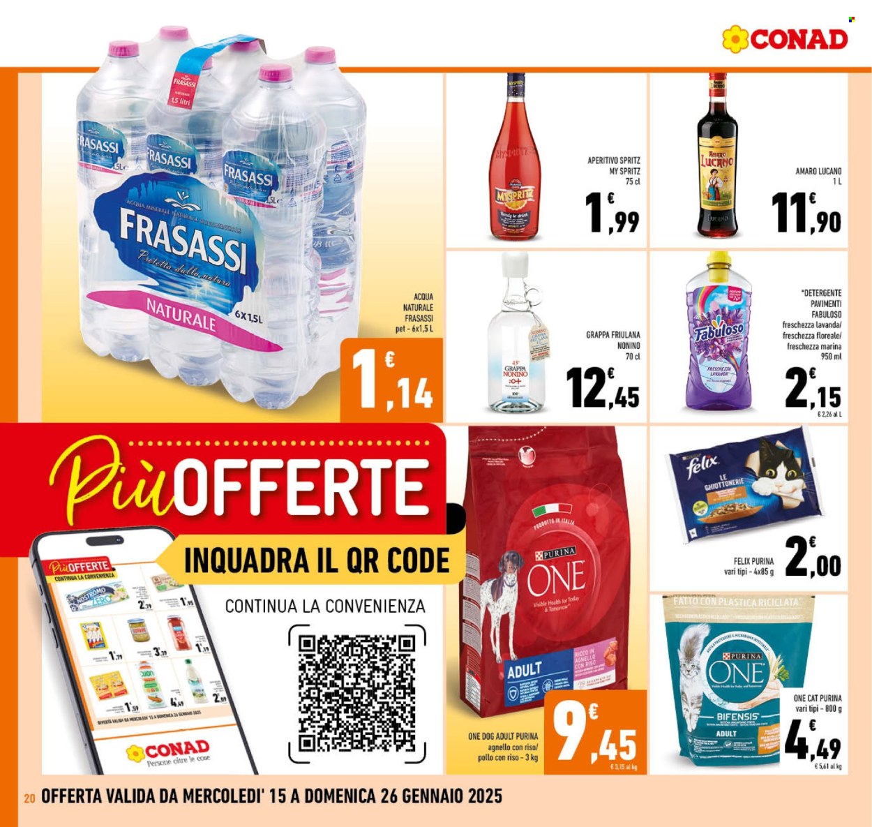 Volantino Conad - 15/1/2025 - 26/1/2025. Pagina 1