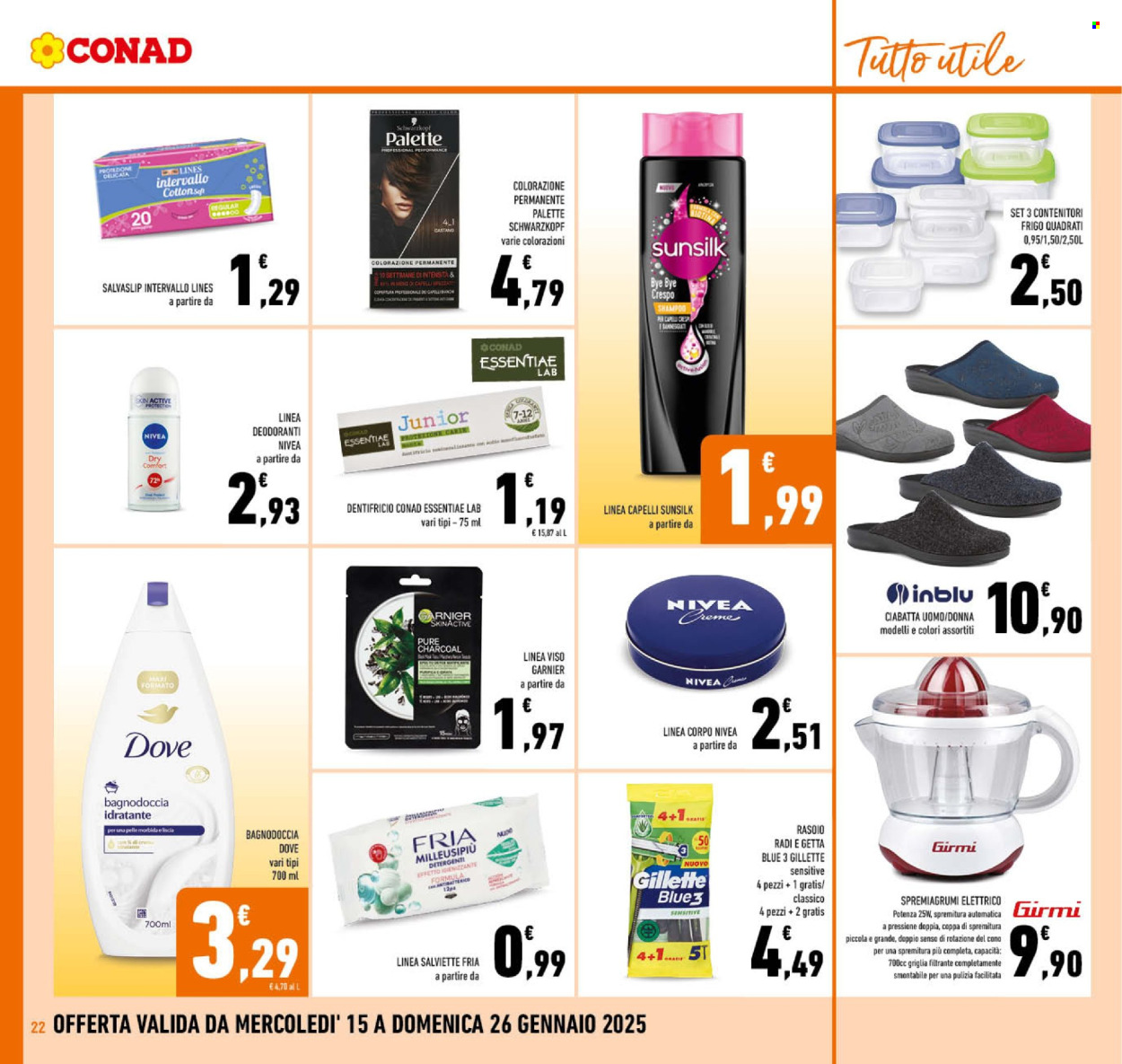 Volantino Conad - 15/1/2025 - 26/1/2025. Pagina 1