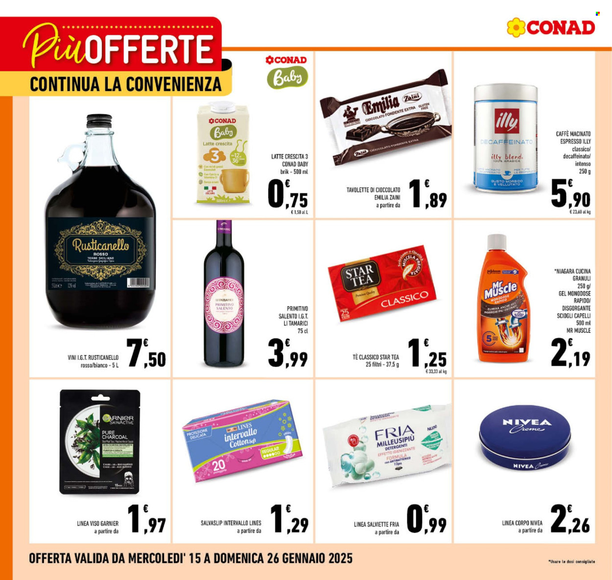 Volantino Conad - 15/1/2025 - 26/1/2025. Pagina 1