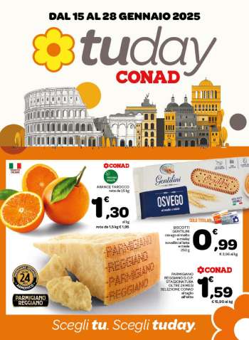 Volantino TuDay Conad - 15/1/2025 - 28/1/2025.