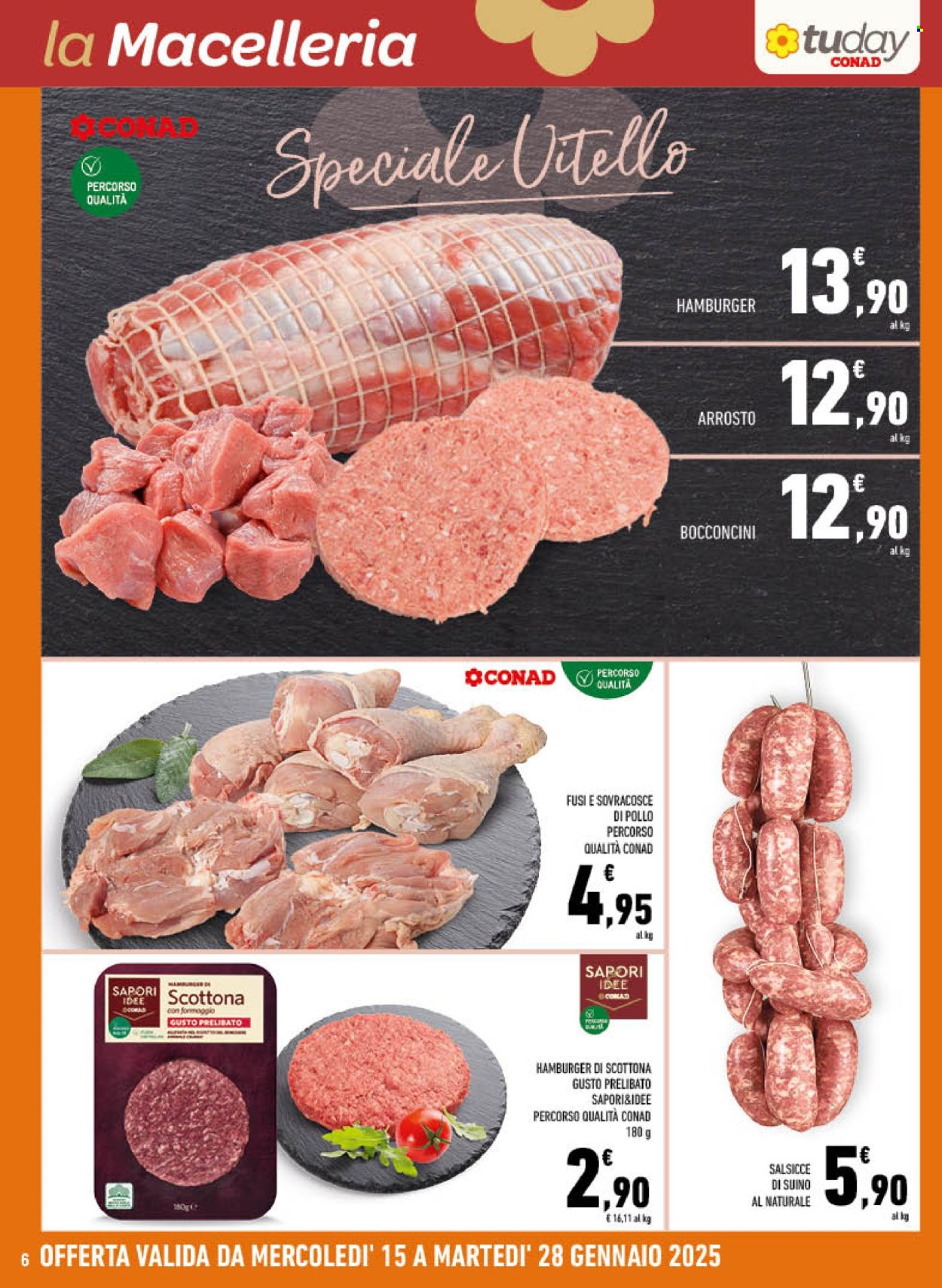 Volantino TuDay Conad - 15/1/2025 - 28/1/2025. Pagina 1