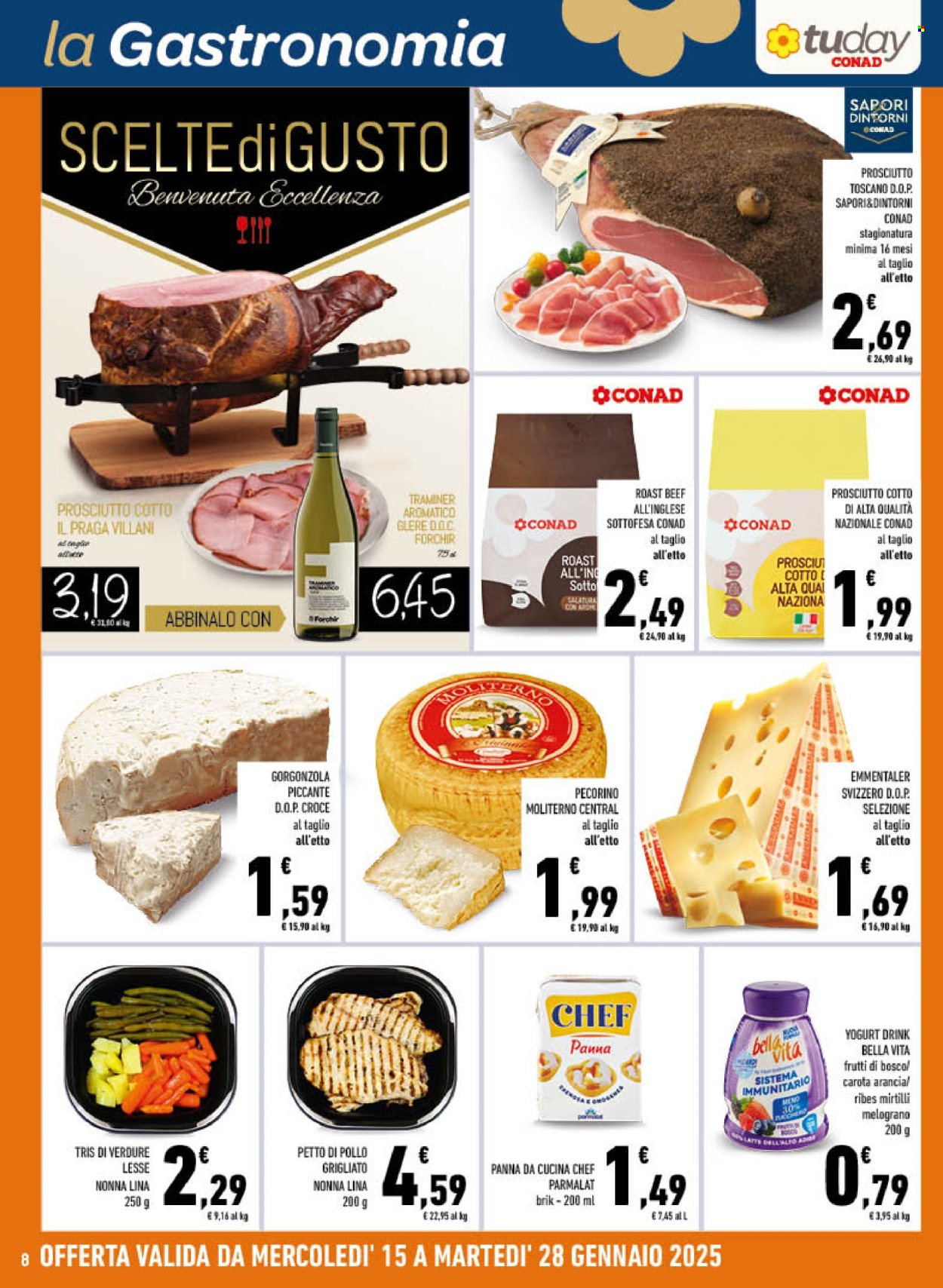 Volantino TuDay Conad - 15/1/2025 - 28/1/2025. Pagina 1