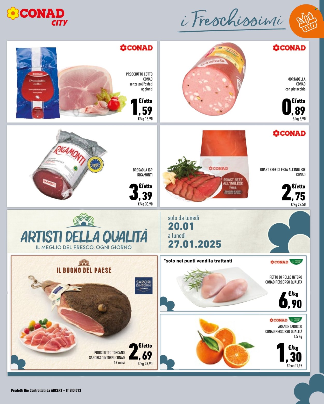 Volantino Conad - 14/1/2025 - 27/1/2025. Pagina 1