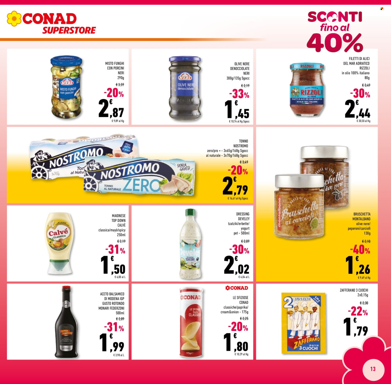 Volantino Conad Superstore - 15/1/2025 - 28/1/2025. Pagina 1