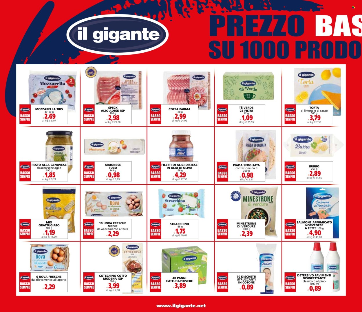 Volantino Il Gigante - 13/1/2025 - 22/1/2025. Pagina 1