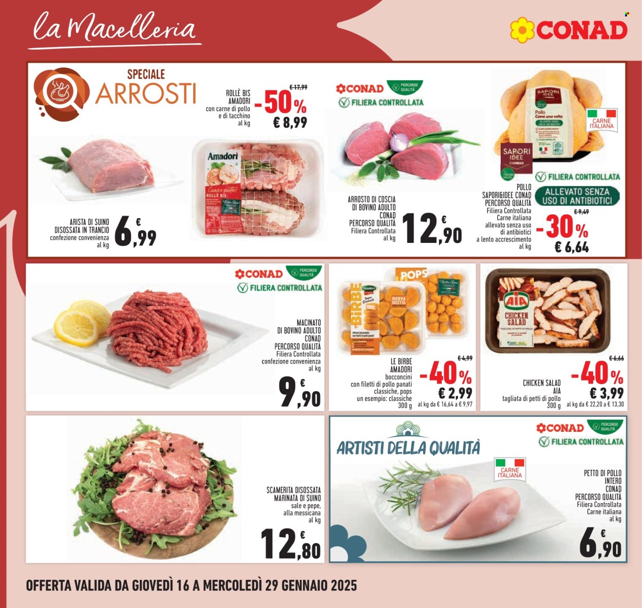 Volantino Conad - 16/1/2025 - 29/1/2025. Pagina 1