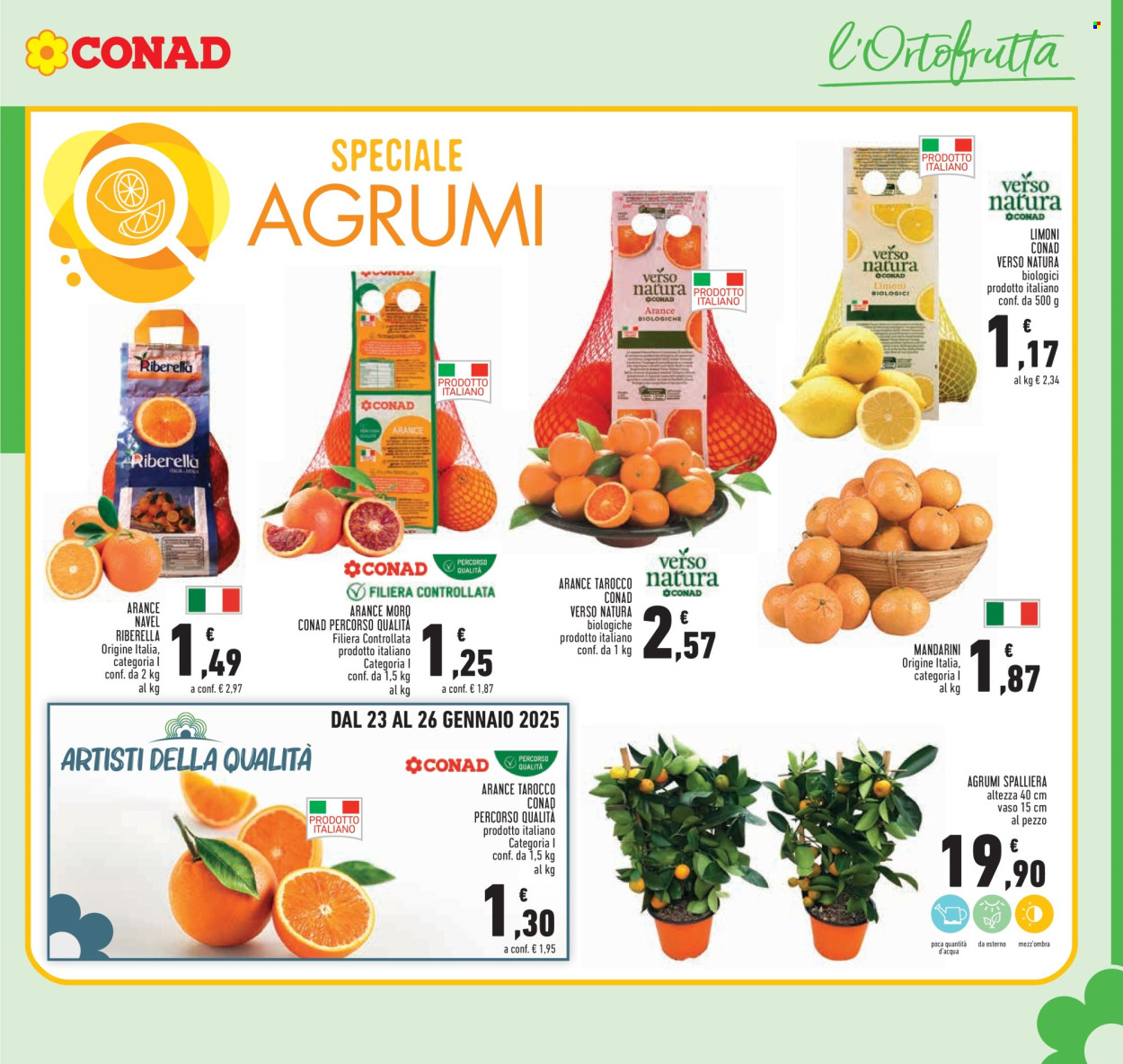 Volantino Conad - 16/1/2025 - 29/1/2025. Pagina 1